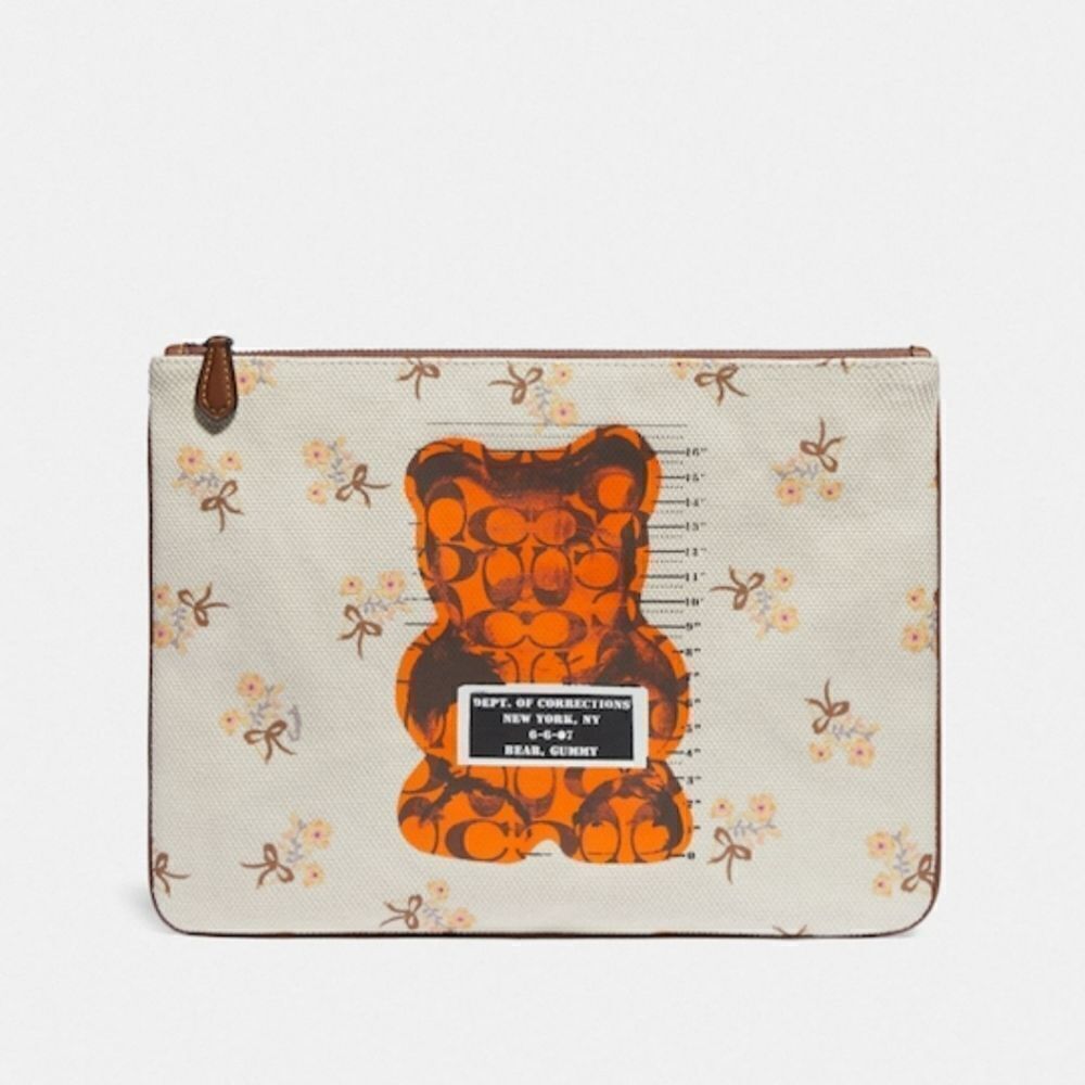 Coach Large Wristlet 30 with Vandal Gummy